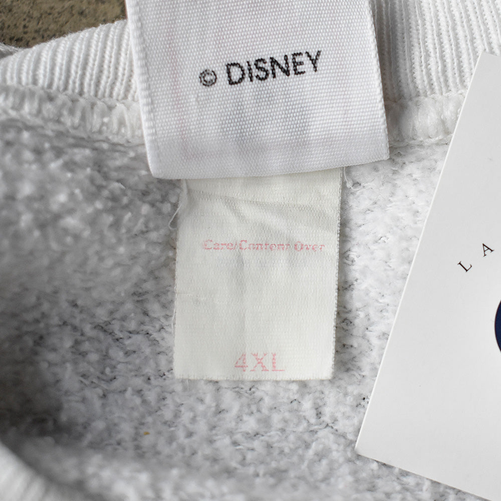 90's Disney “Big Mickey” 4XL big size！ スウェット USA製 240313H