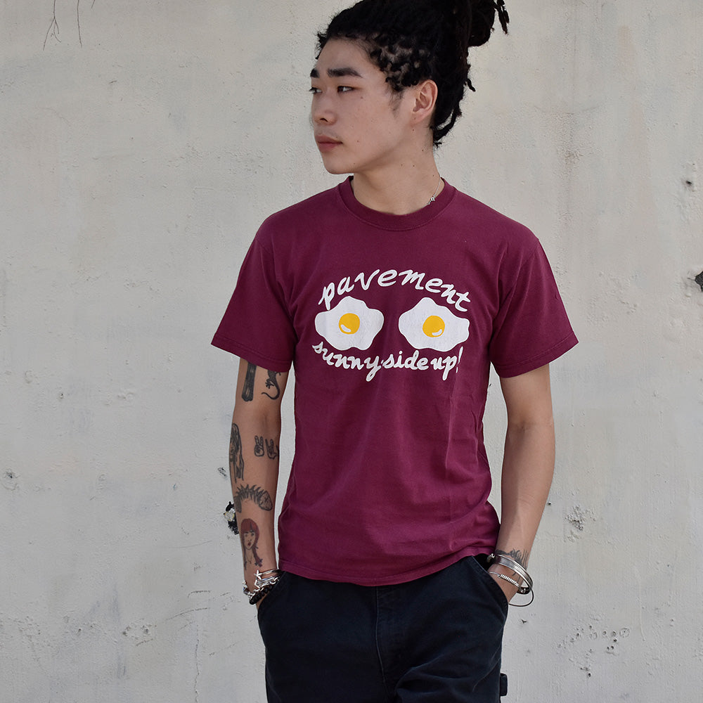 90's Pavement “Sunny Side Up” Tシャツ 230919HYY
