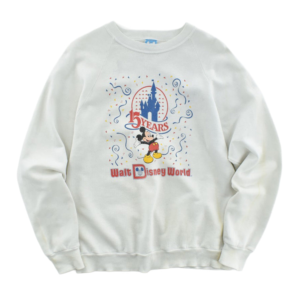 80's Walt Disney World “15 YEARS” スウェット USA製 260515H