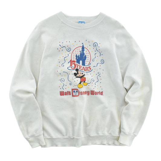 80's Walt Disney World “15 YEARS” スウェット USA製 260515H