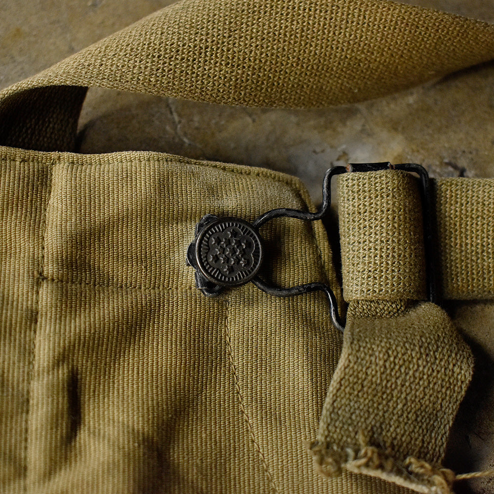 40's U.S. NAVY ステンシル入り N-1 デッキパンツ 250113H