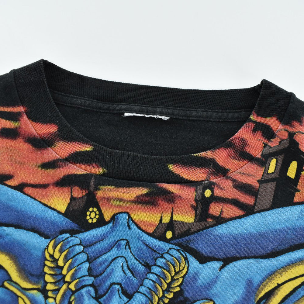 90's LIQUID BLUE "Gargoyle" AOP Tシャツ260714H