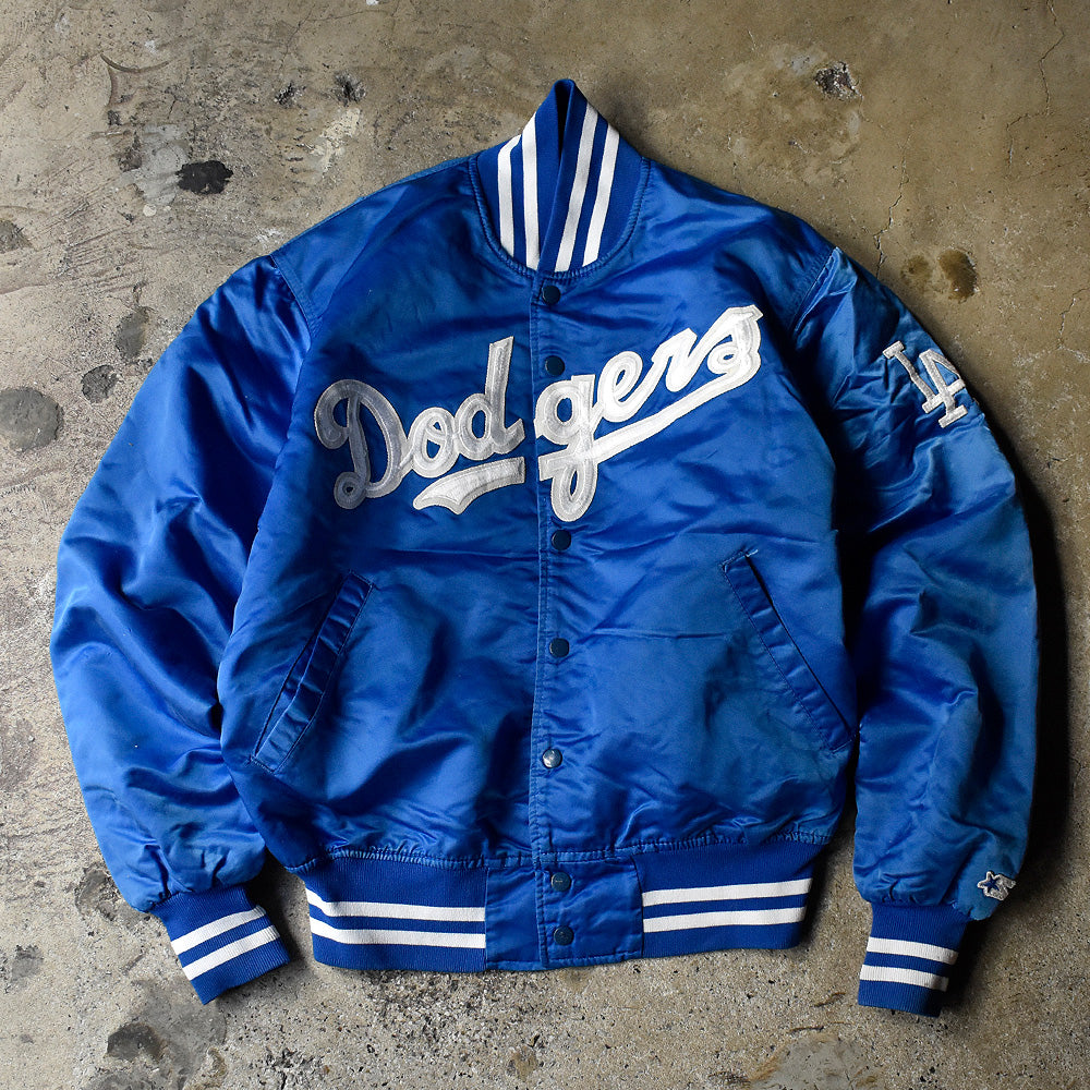 80's STARTER MLB “Los Angeles Dodgers” ナイロンジャケット USA製 240127H