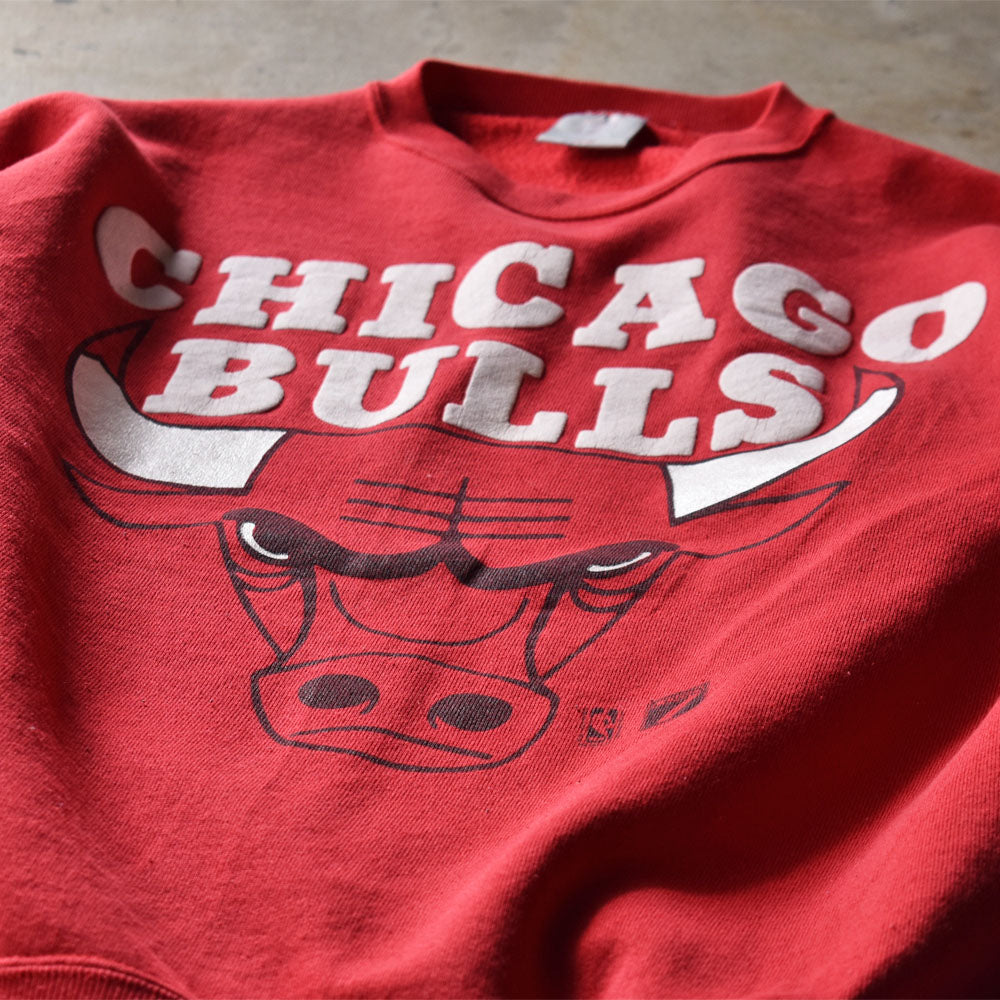 90’s LOGO7 “NBA Chicago Bulls” スウェット USA製 231029
