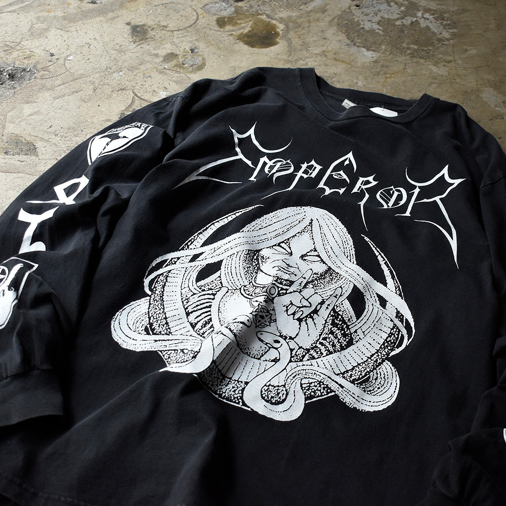 Y2K Emperor "Emperor" ロングスリーブTシャツ 240607H