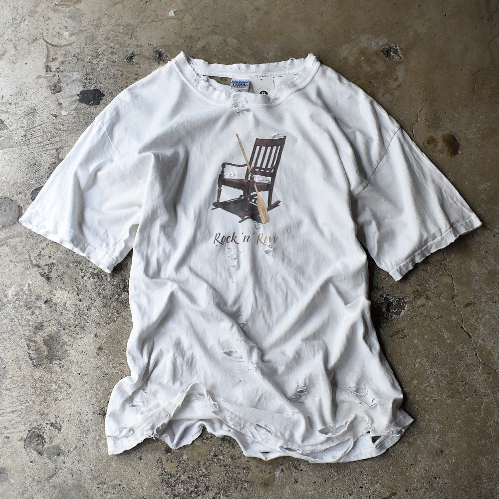 Y2K ボロ！ “Rock 'n' Row“ Tシャツ 240808H
