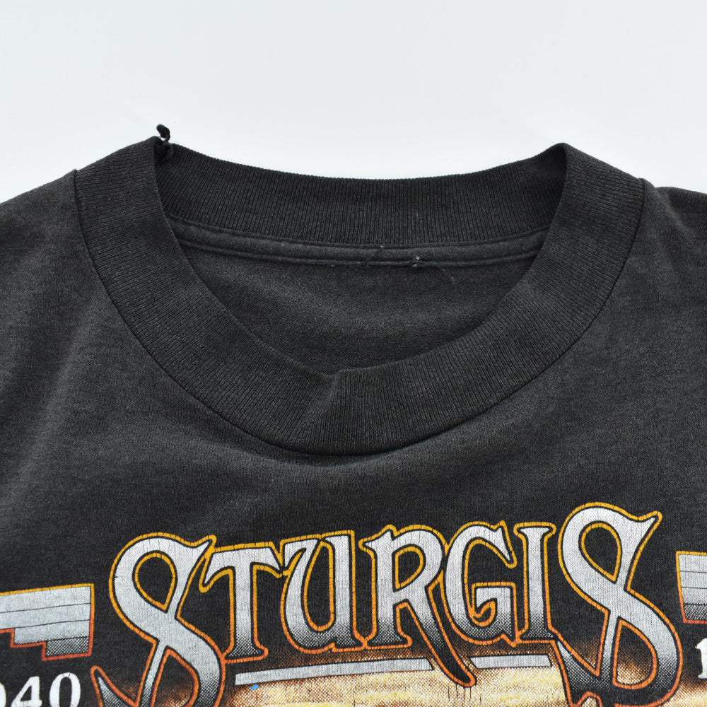 90's Harley-Davidson/3D EMBLEM "Sturgis 50th Anniversary" ハーレーT 260724H