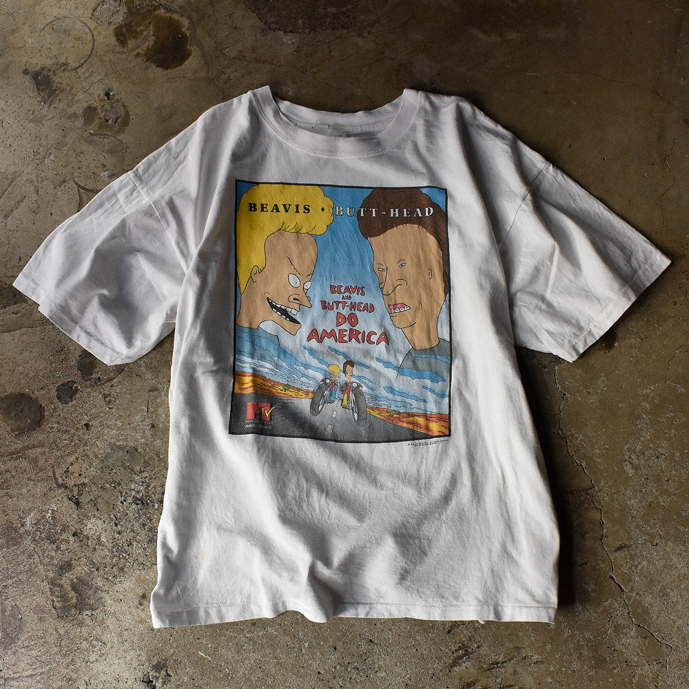 90's MTV Beavis and Butt-Head “Do America” movie Tシャツ 231016H