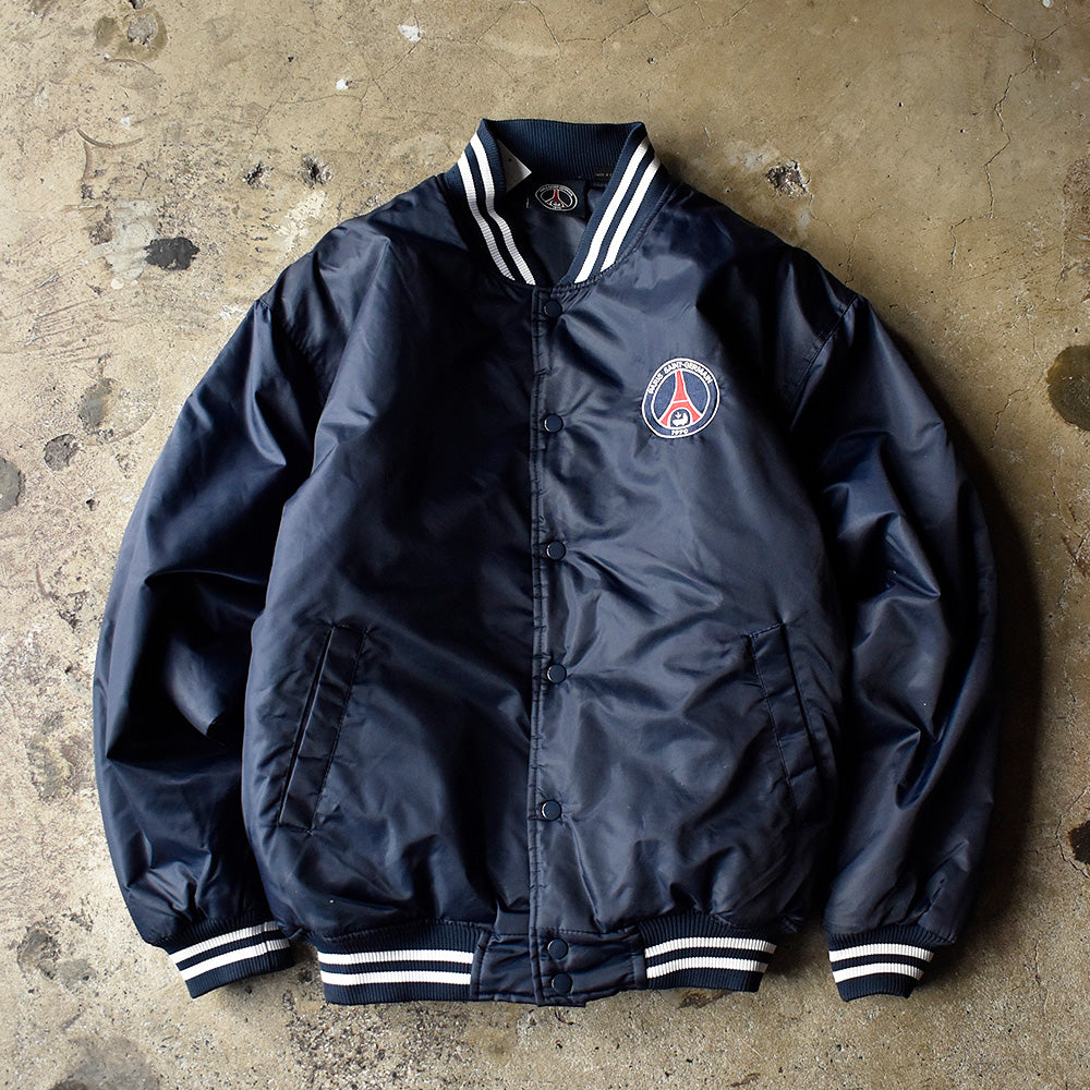 Y2K “Paris Saint-Germain” 中綿入りナイロンジャケット 240311H