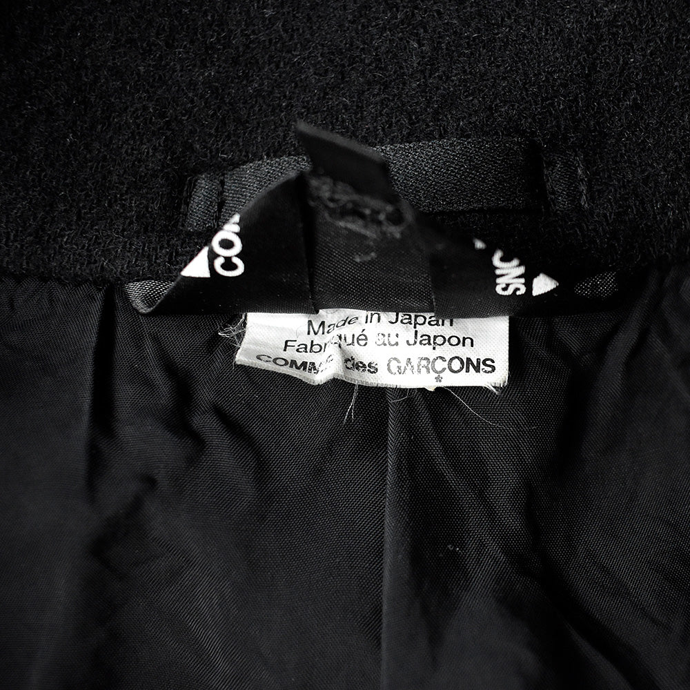 BLACK Comme des Garçons 94'復刻 縮絨ジャケット ブラックカラー！レア 240105H