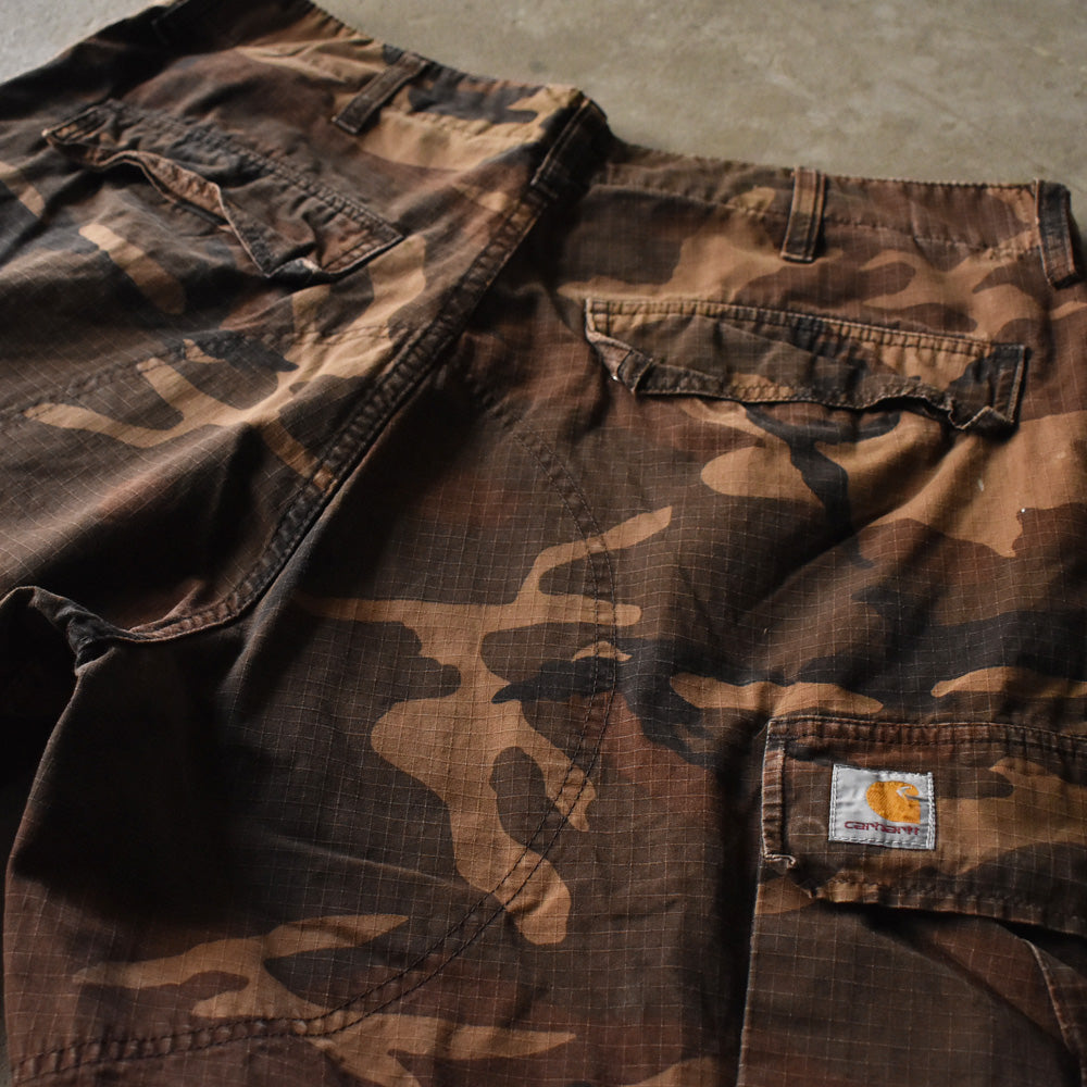 Carhartt 迷彩柄 リップストップ カーゴパンツ 231117