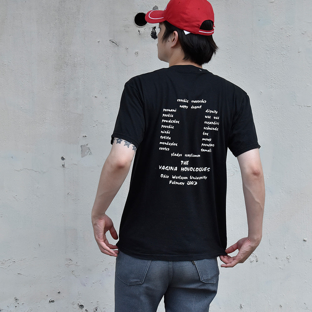 Y2K “The Vagina Monologues” Tシャツ 250710H
