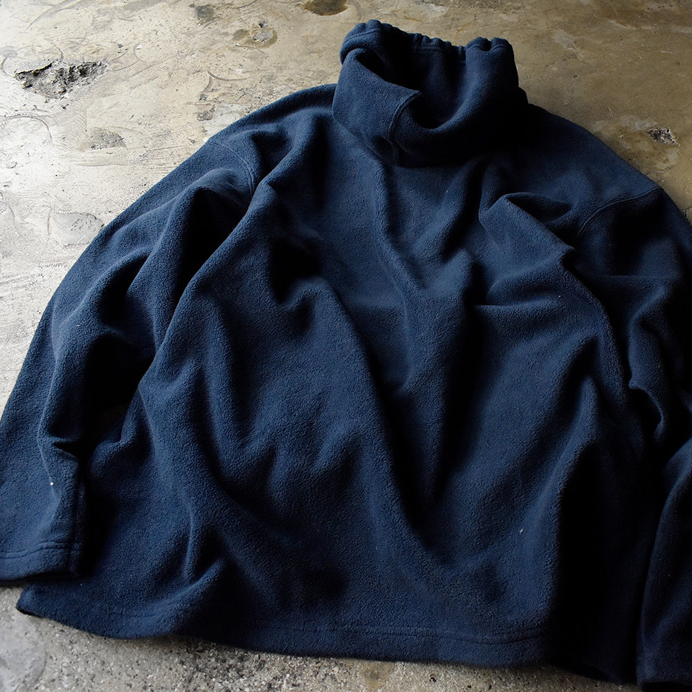 Y2K NIKE center small swoosh刺繡 フリースパーカー 241010H