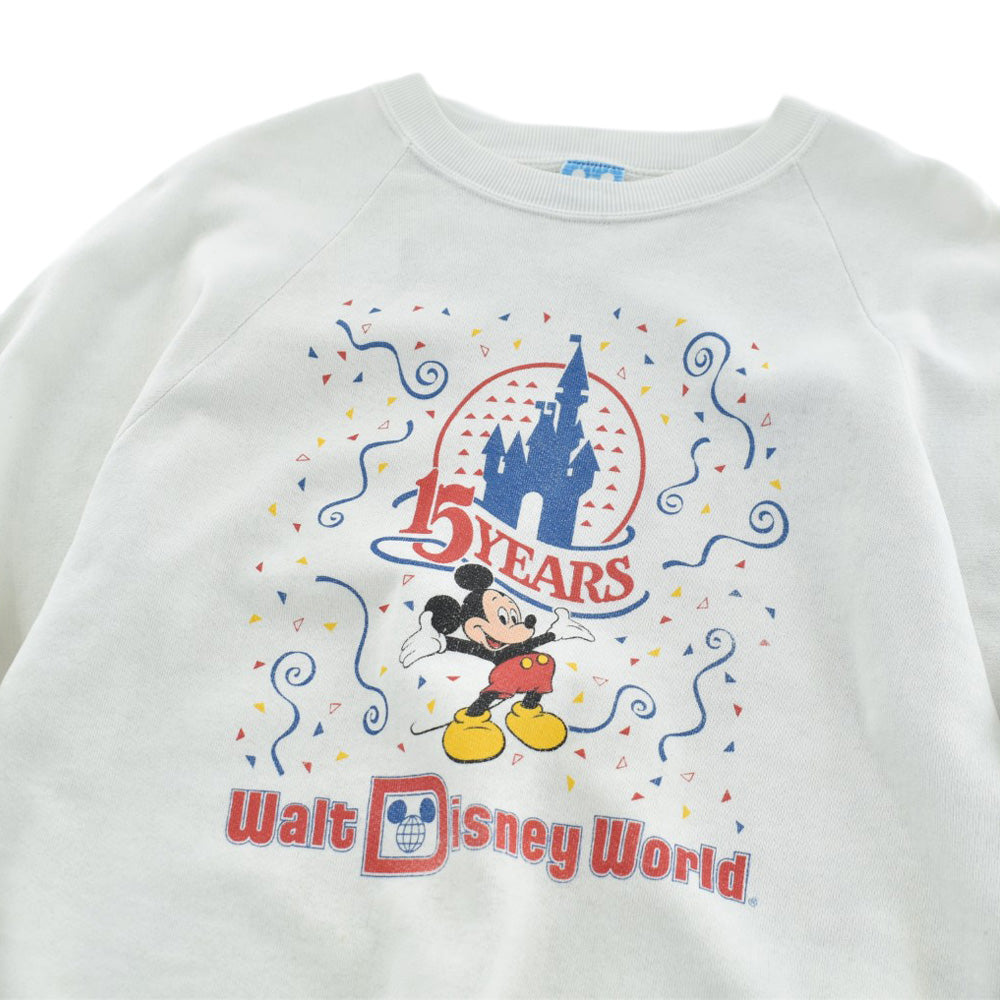 80's Walt Disney World “15 YEARS” スウェット USA製 260515H