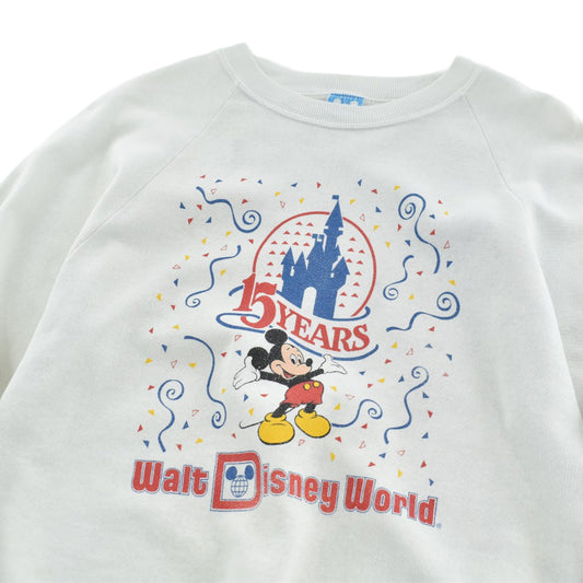 80's Walt Disney World “15 YEARS” スウェット USA製 260515H