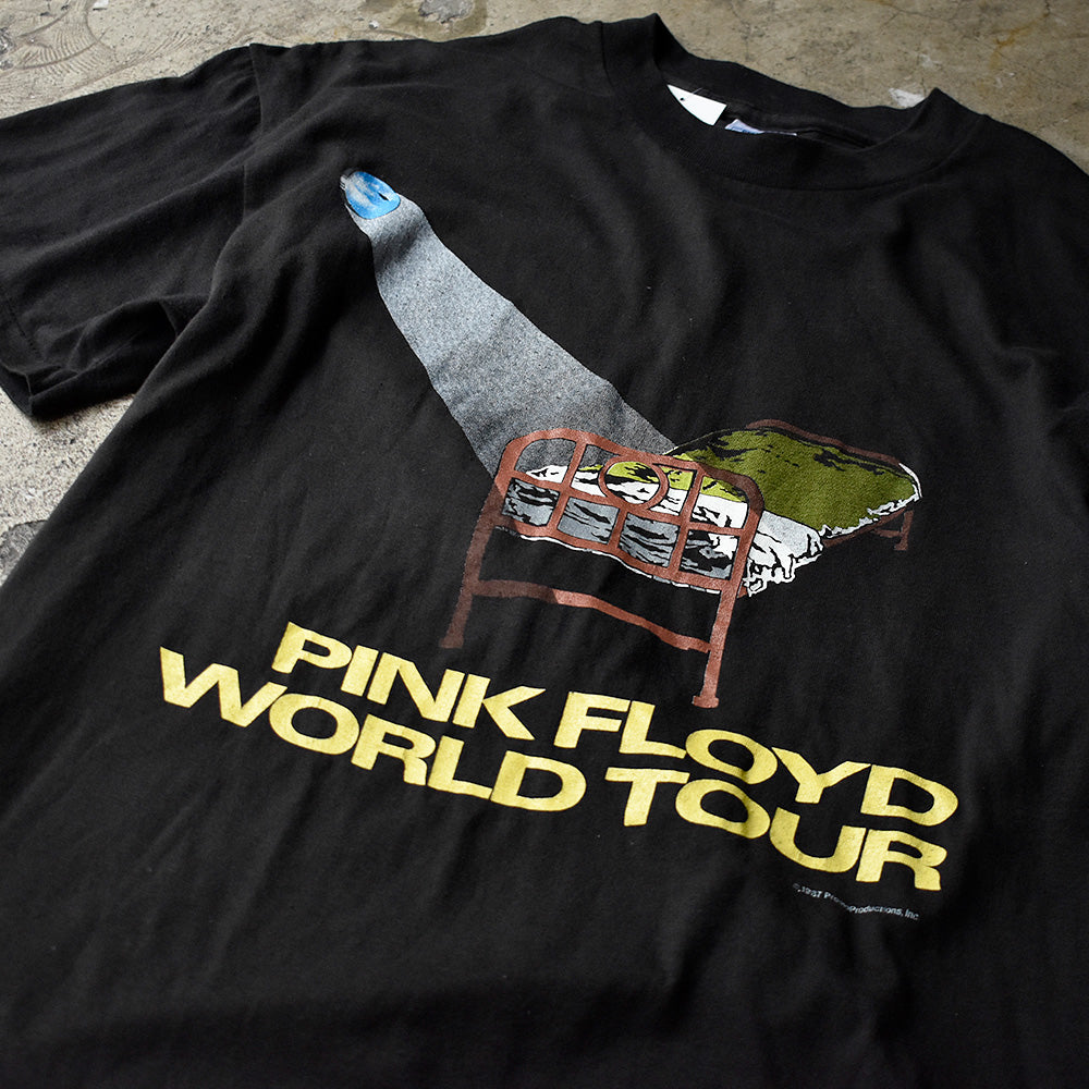 ピンク・フロイド World Tour ツアーTシャツ 1987年 USA製 ヴィンテージ