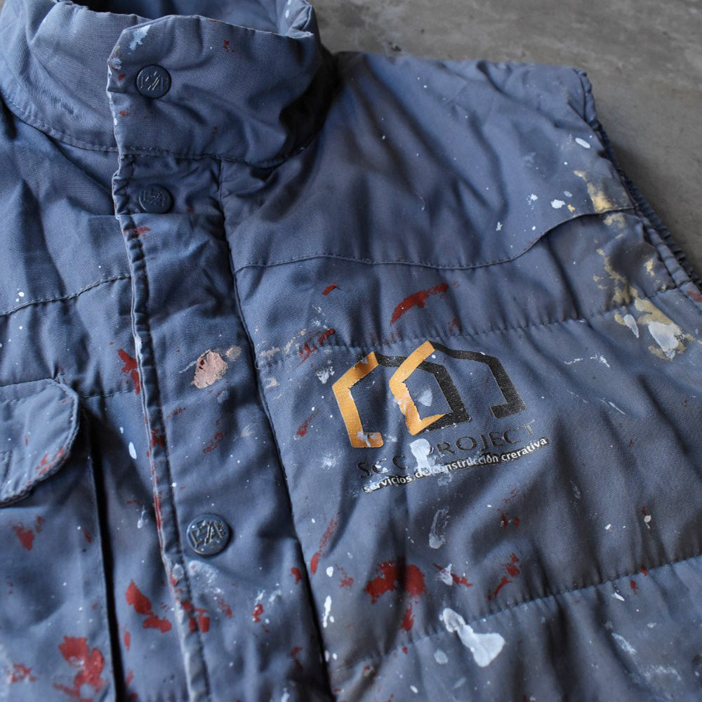 90’s ユーロワーク ベスト フェード＆ペンキ 251128H