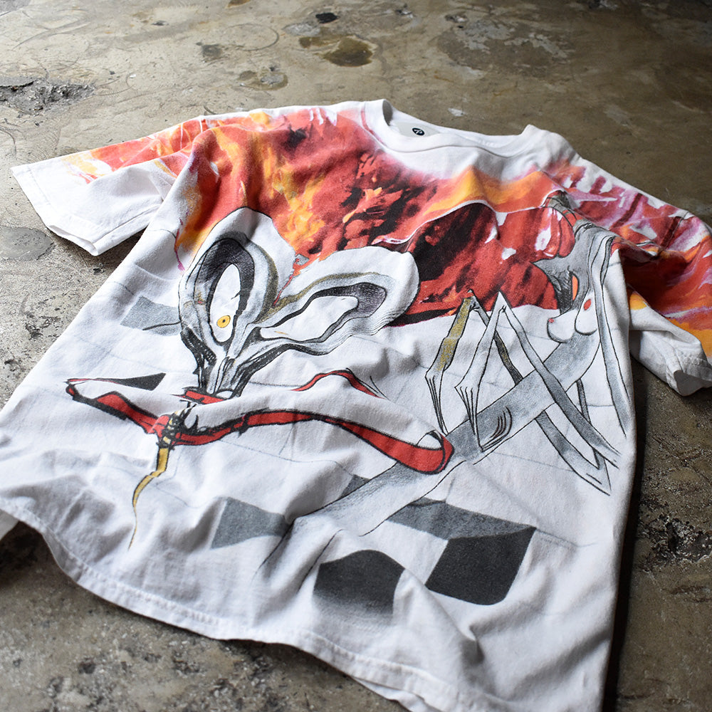 ピンク・フロイド THE WALL AOP オールオーバープリント Tシャツ 1999年 ヴィンテージ