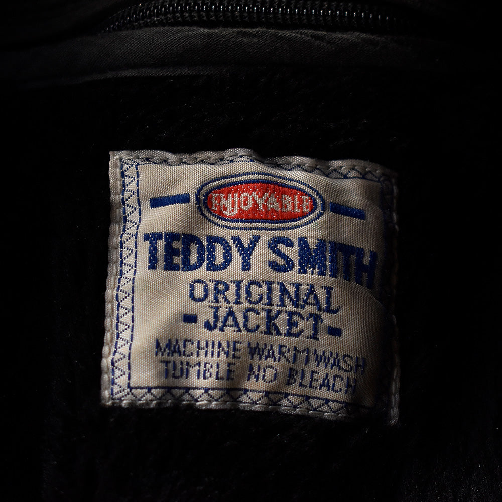 90's TEDDY SMITH A-2タイプ レザージャケット ボアライナー 231017H