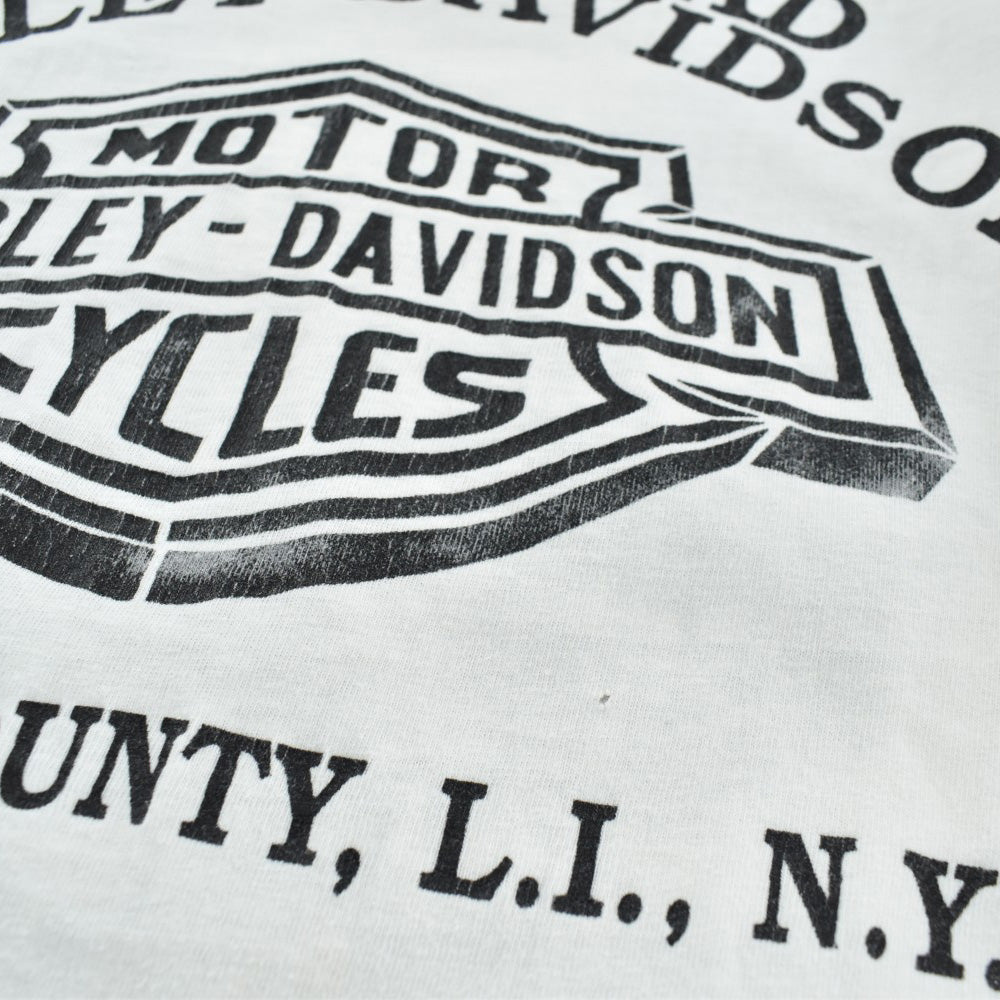 80's HARLEY-DAVIDSON 3D EMBLEM イーグル ハーレーT USA製 260901H
