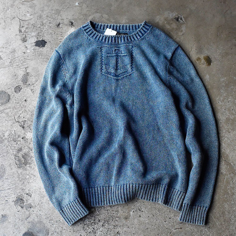 90's～ The J. Peterman Company インディゴニット 241010H