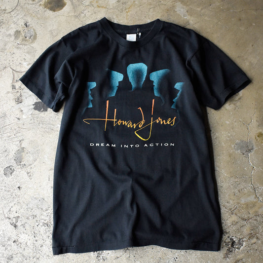 80's Howard Jones “Dream into Action Tour” ロック Tシャツ 240401HYY