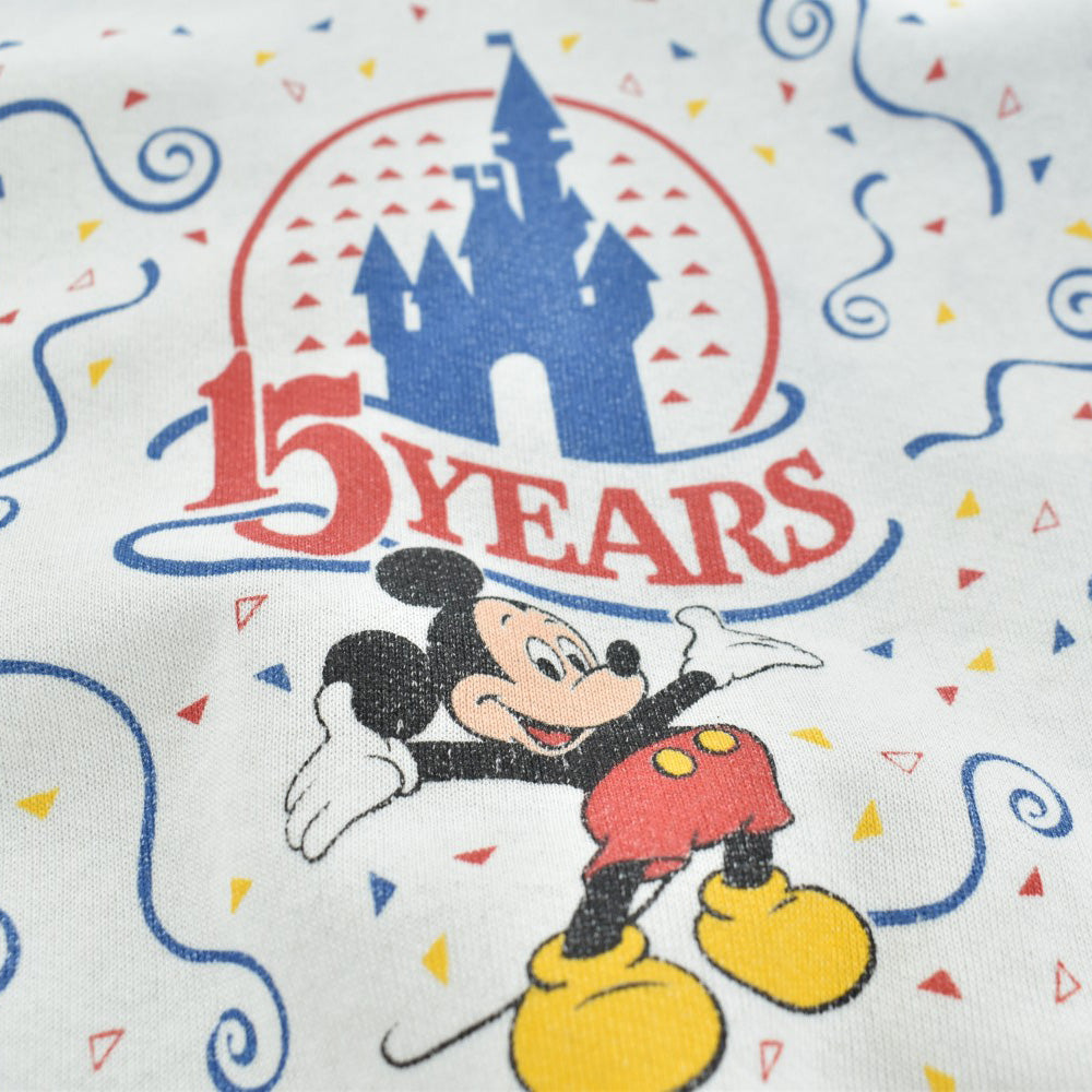 80's Walt Disney World “15 YEARS” スウェット USA製 260515H