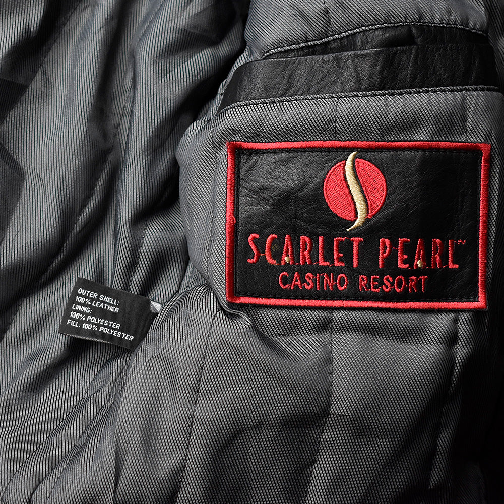 90's Scarlet Pearl レザージャケット 250327H