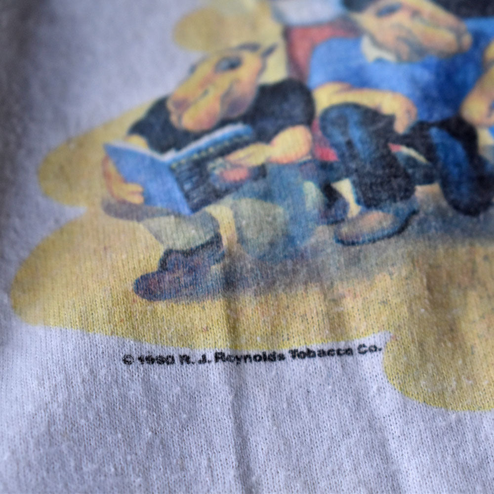 90’s CAMEL "A PACK OF CAMELS" ポケットTシャツ USA製 240321