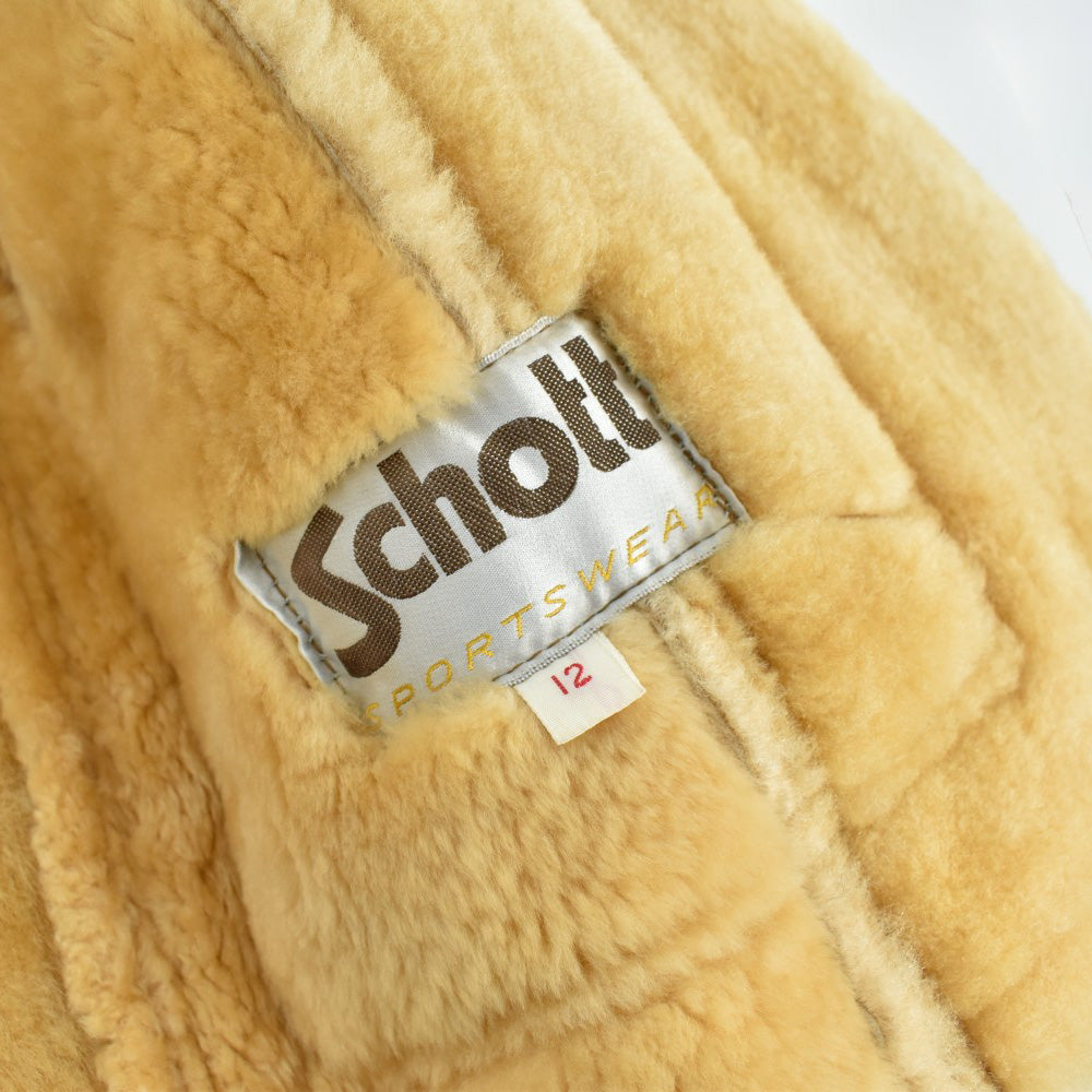 70's Schott レザー ムートンジャケット 260113H