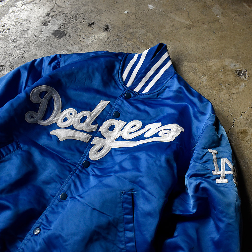 80's STARTER MLB “Los Angeles Dodgers” ナイロンジャケット USA製 240127H