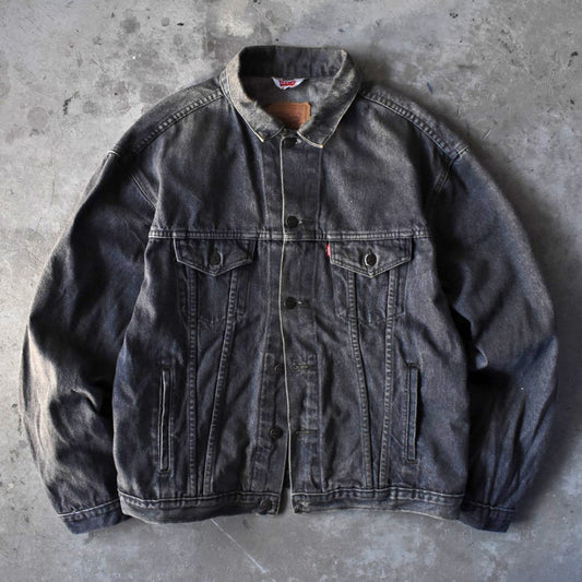 90’s Levi’s 先染めブラックデニム トラッカージャケット 251212H
