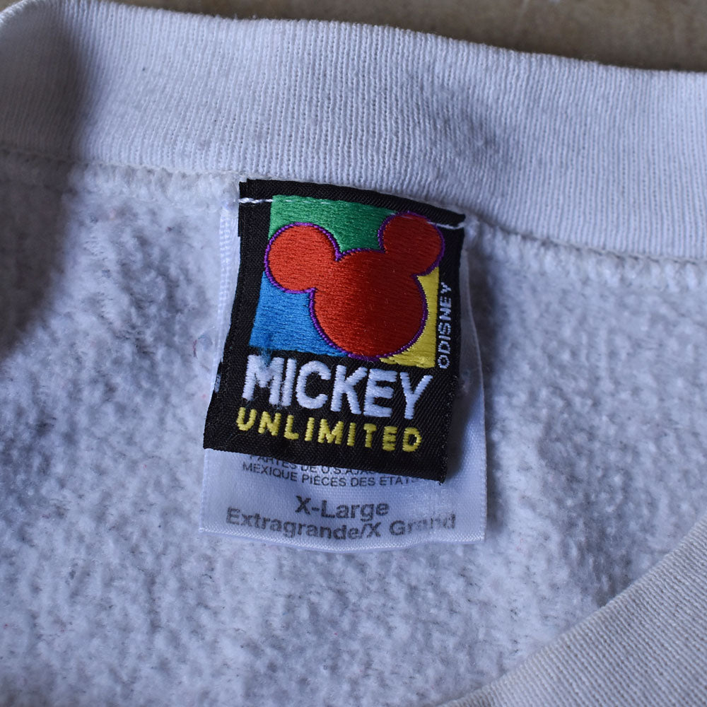 90’s Disney “Mickey＆Minnie” スウェット 231118