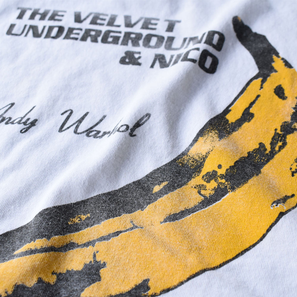 Y2K Velvet Underground & Nico × Andy Warhol  ロック Tシャツ