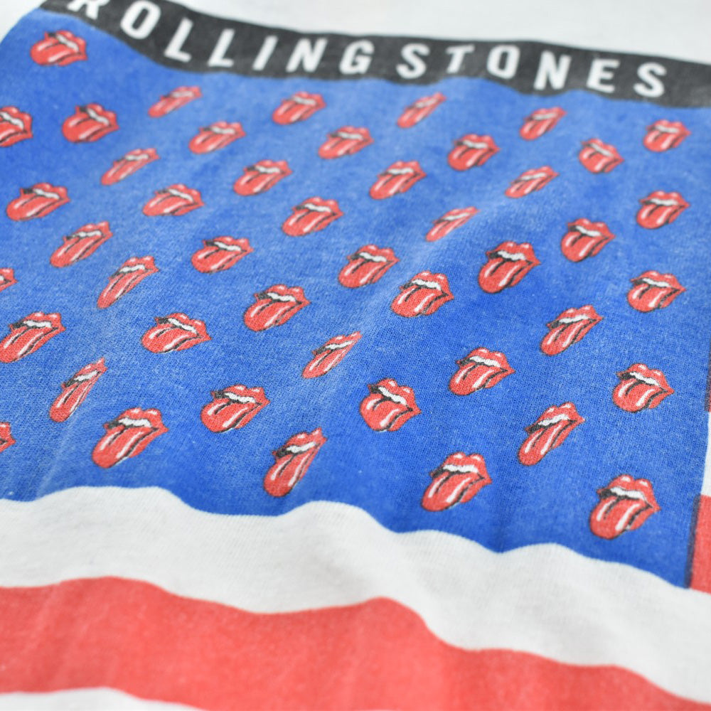 80's THE ROLLING STONES "STEEL WHEELS" NORTH AMERICAN TOUR ロックTシャツ 260421H