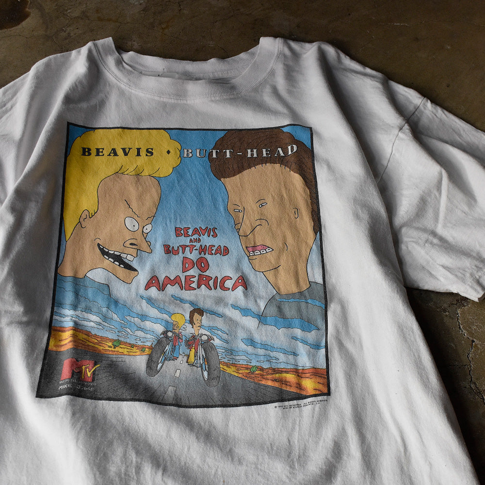 ビーバス・アンド・バットヘッド Do America ムービーTシャツ 1996年 ヴィンテージ