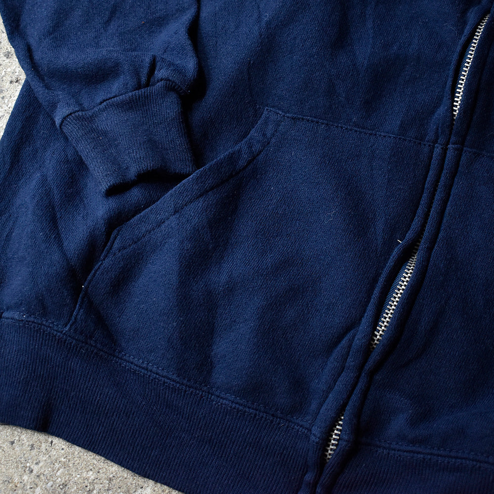 70's YKK ジッパー 無地フルジップパーカー USA製 250630H