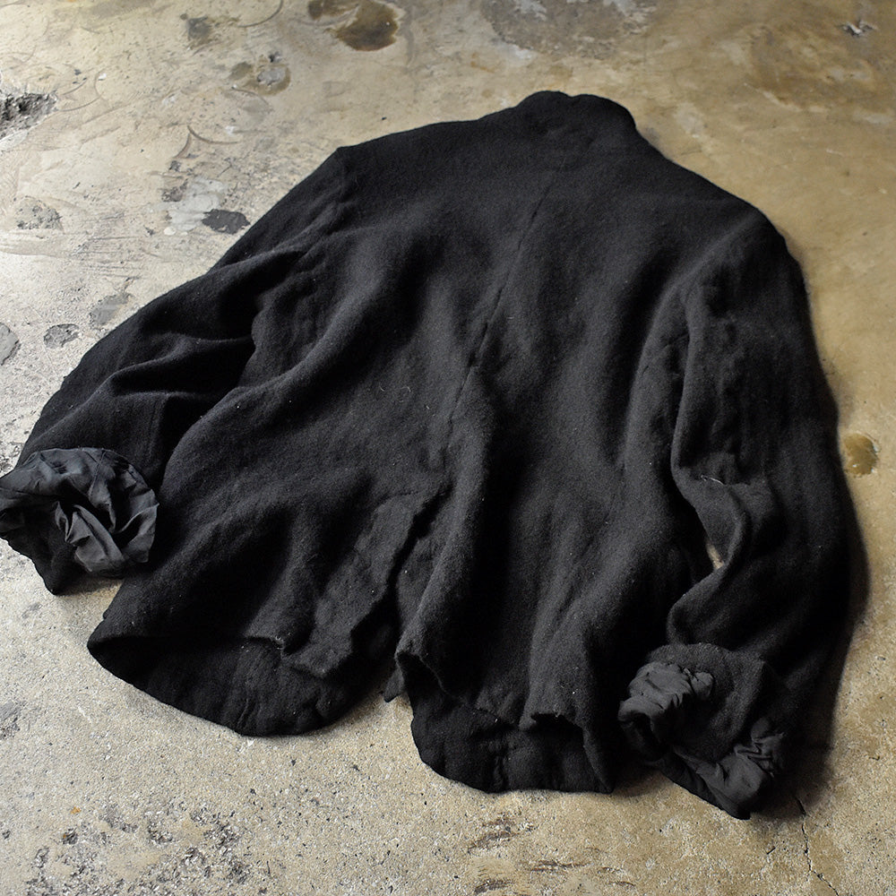 BLACK Comme des Garçons 94'復刻 縮絨ジャケット ブラックカラー！レア 240105H