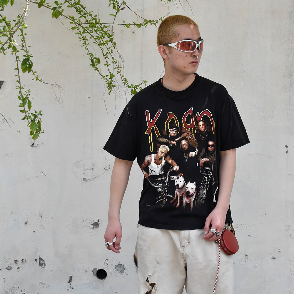 Y2K Korn フォトTシャツ 250420H