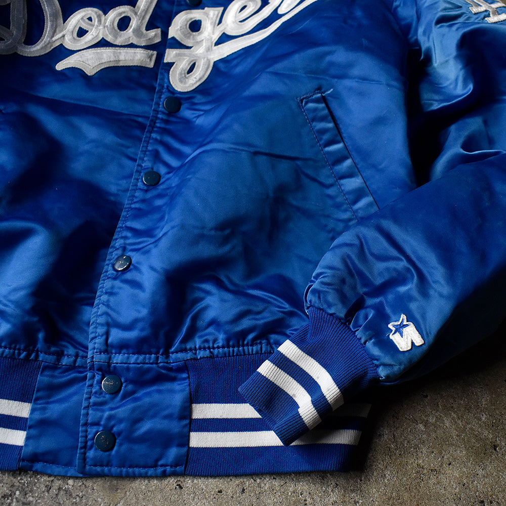 80's STARTER MLB “Los Angeles Dodgers” ナイロンジャケット USA製 240127H
