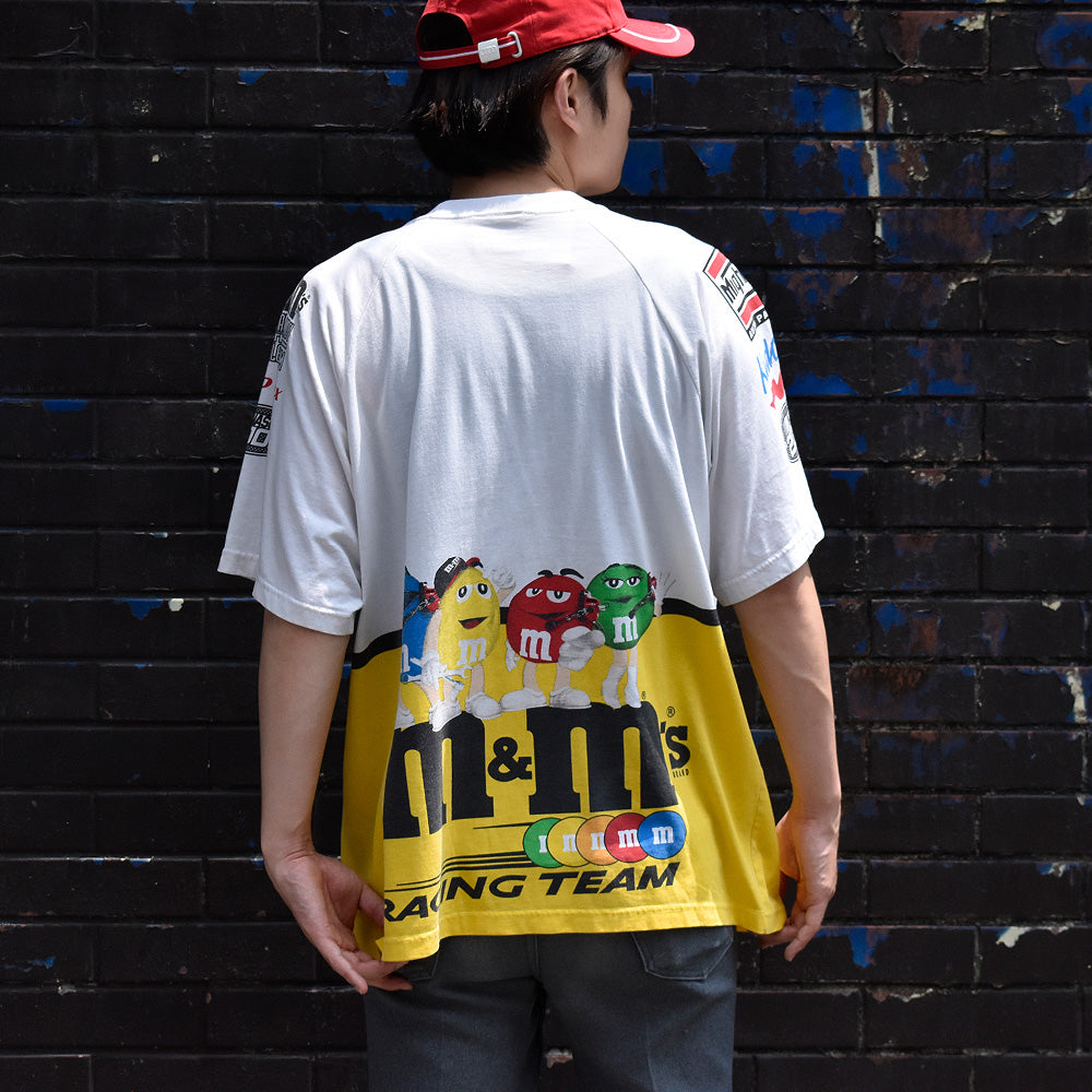 Y2K COMPETITORS VIEW “M&M’s“ ラグランスリーブ レーシングTシャツ 250710H
