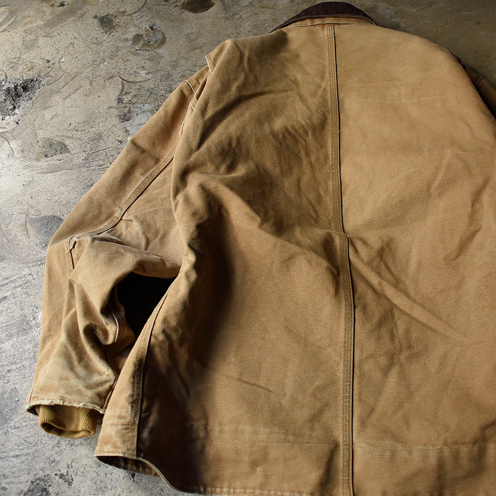 Y2K Carhartt サンドストーン リッジ ダックコート ボアライナー 231220H