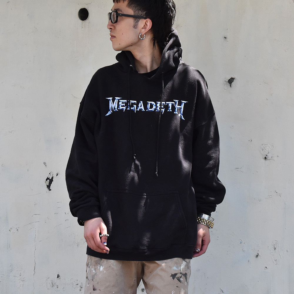 90's～　MEGADETH/メガデス パーカー　230516H