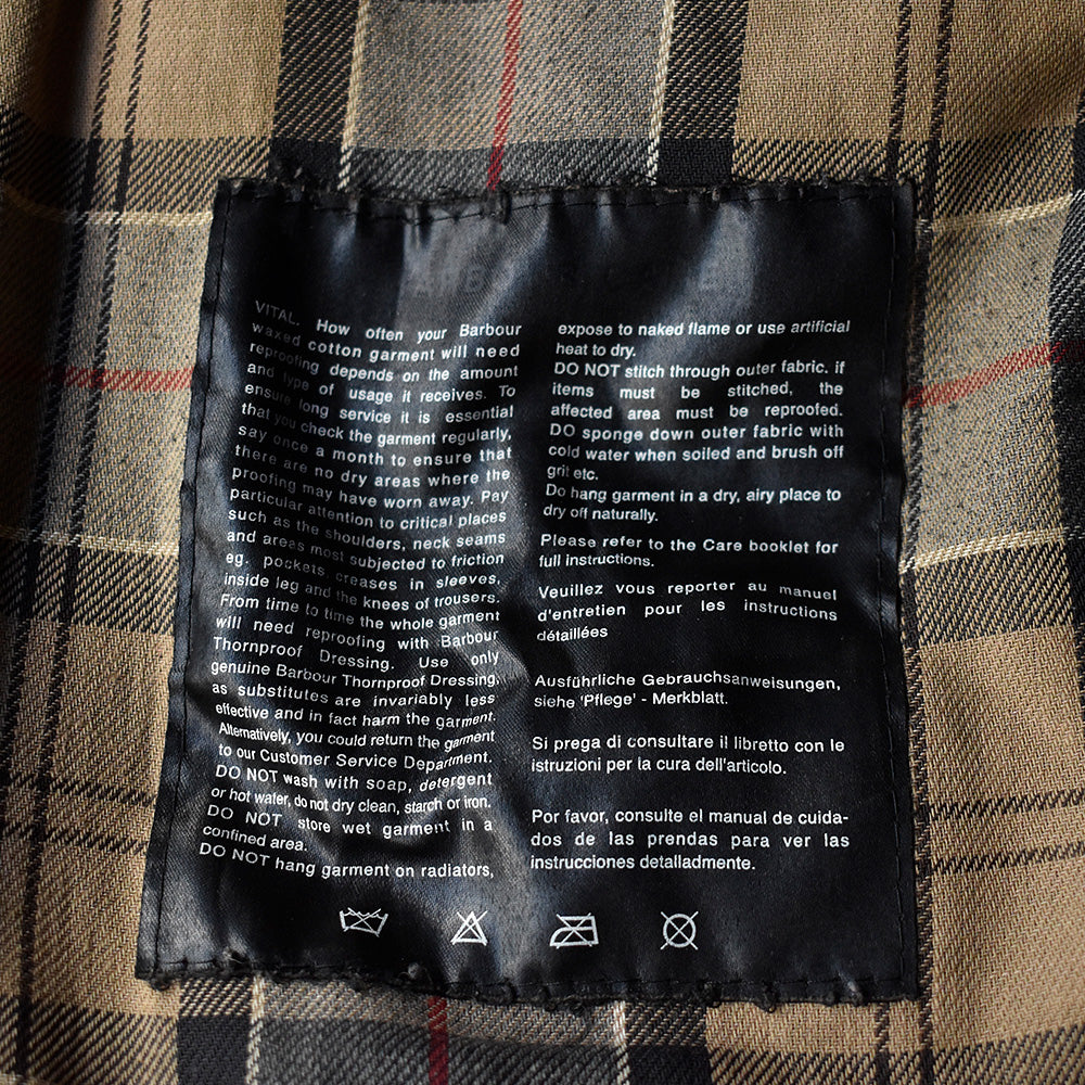 Y2K Barbour “BEAUFORT” ライナー付き オイルドジャケット イングランド製 250110H