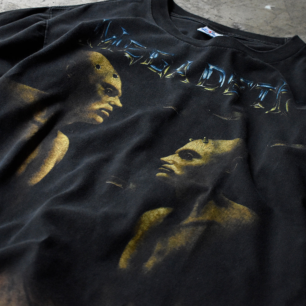 90's MEGADETH  “Sweating Bullets” Tシャツ 240501H