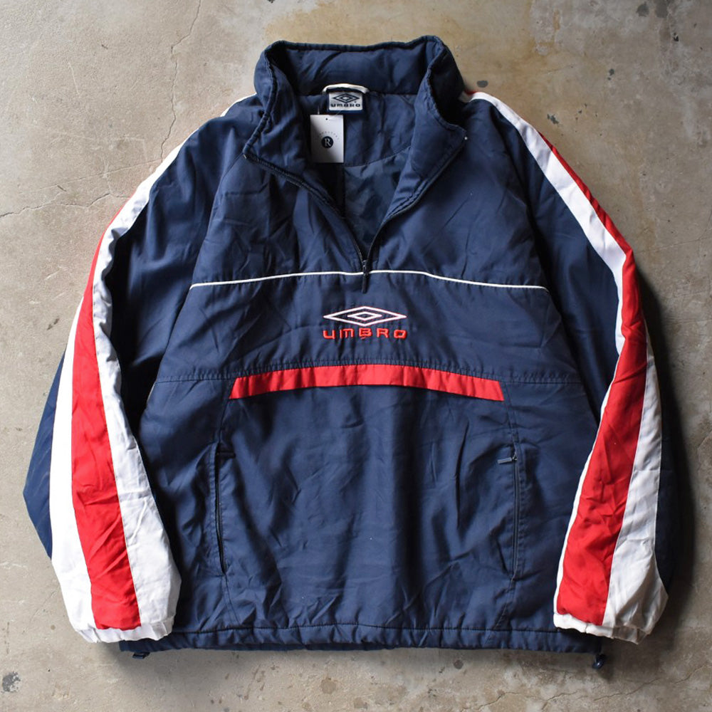 90’s UMBRO アノラックパーカー トリコロールカラー 251111H