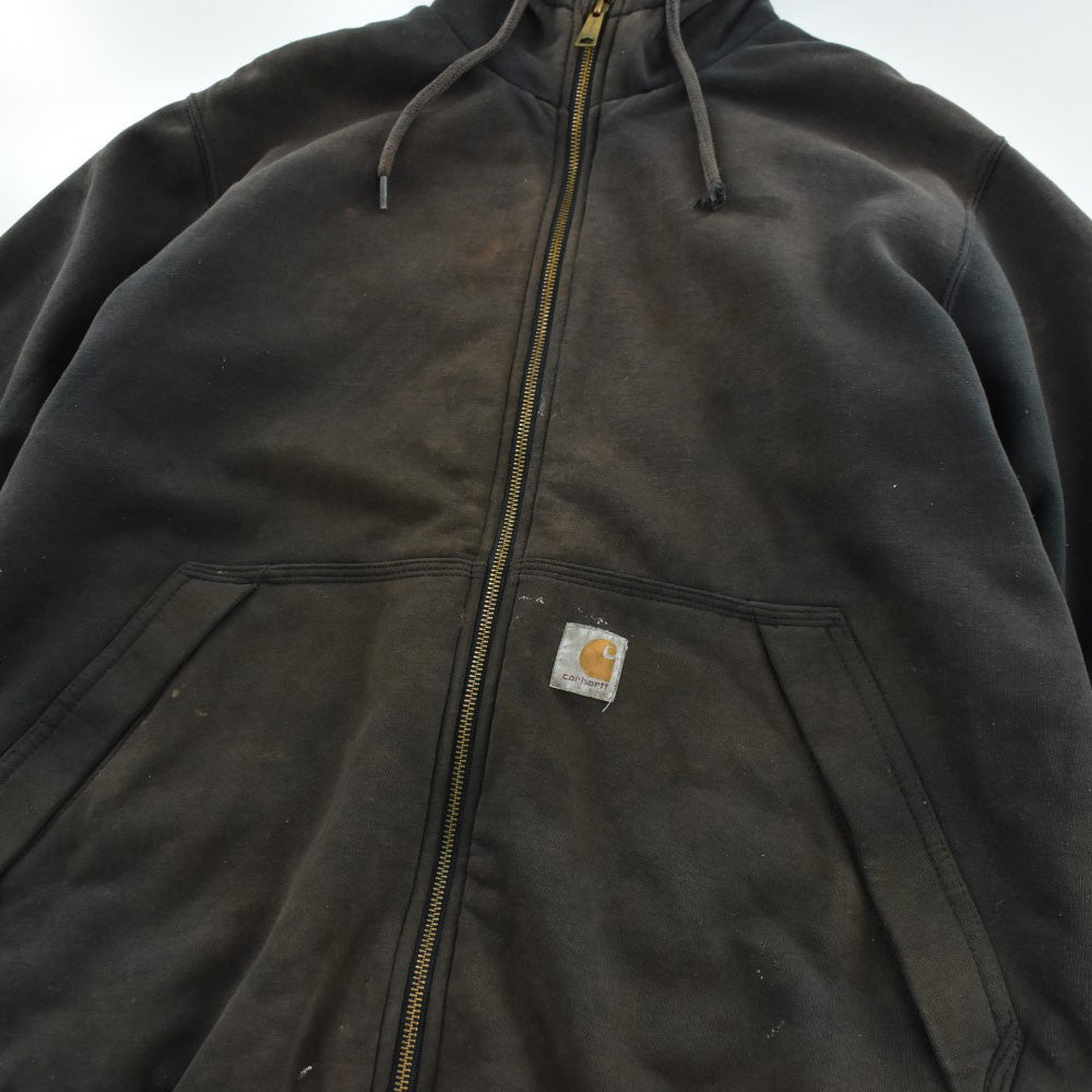 Carhartt "RAIN DEFENDER" 鬼フェード 裏ボア フルジップパーカー 260918H