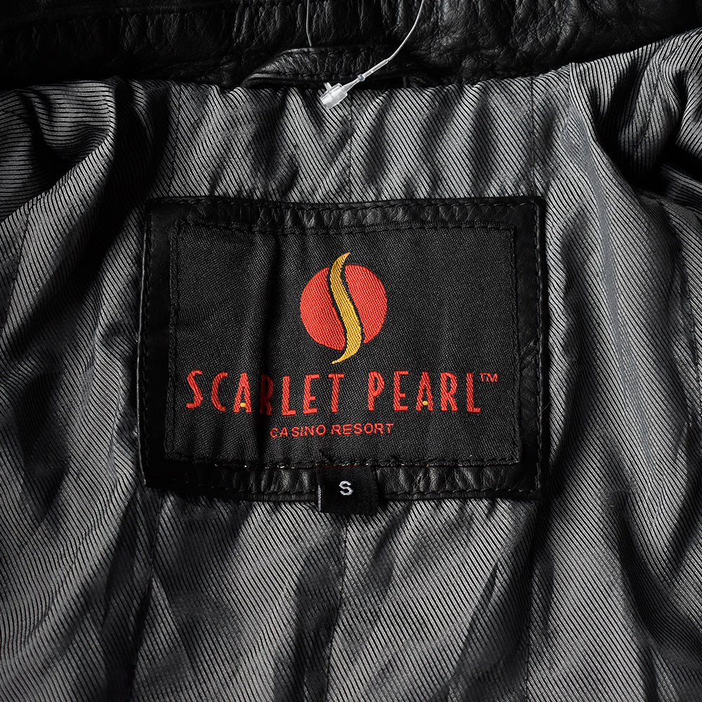 90's Scarlet Pearl レザージャケット 250327H