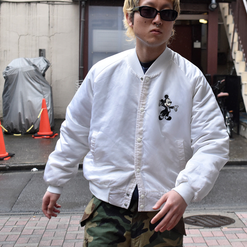 80's Chalk Line Disney ミッキー アワードジャケット 240222H