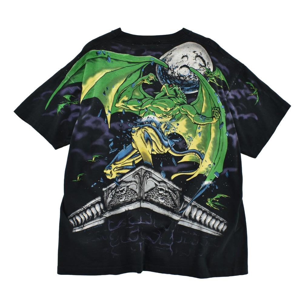90's LIQUID BLUE "Gargoyle" AOP Tシャツ260714H